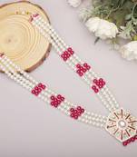 Beaded layered dulha moti mala