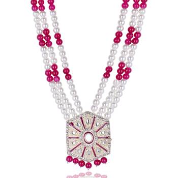 Beaded layered dulha moti mala 3