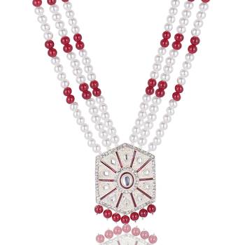 Beaded layered dulha moti mala 3