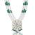 Pearl-beaded dulha moti mala haar necklace