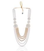 Beaded layered dulha moti mala