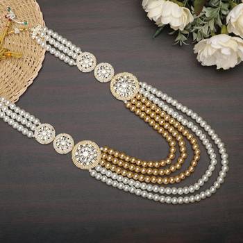 Beaded layered dulha moti mala 2