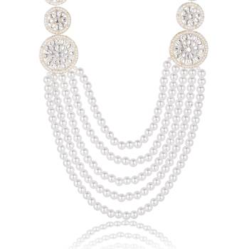 Layered moti necklace 2