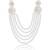 Layered moti necklace