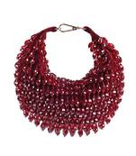 Ophelia maroon suede embellished hobo bag