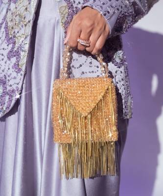 Natali golden embellished mini bag 3