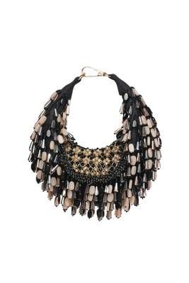 Alara black pastel suede embellished hobo bag 3
