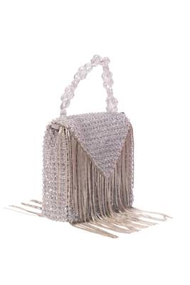 Natali silver embellished mini bag 3