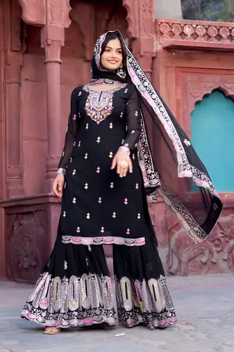 Designer sharara suit for women