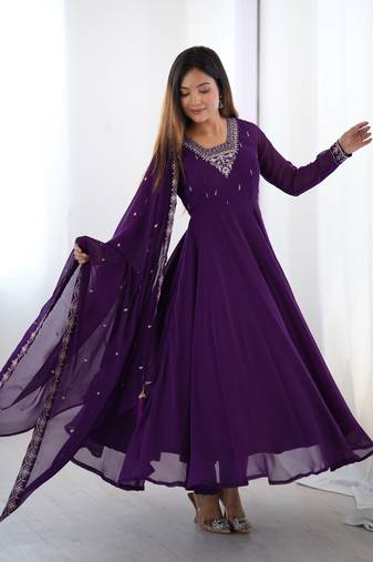 Designer anarkali suit for women or girls