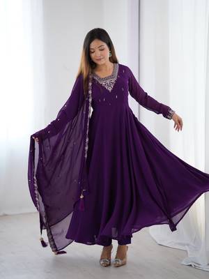 Designer anarkali suit 2