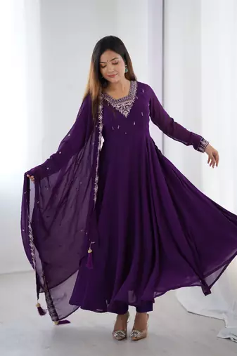 Designer anarkali suit