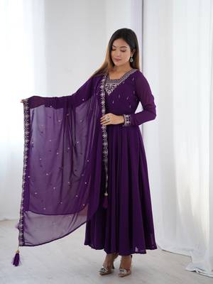 Designer anarkali suit 3