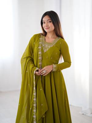 Designer anarkali suit 2