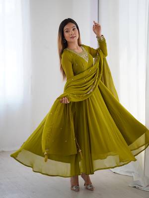 Designer anarkali suit 4