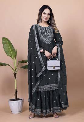 Designer sharara suit for women 1