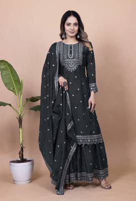 Designer sharara suit for women 2