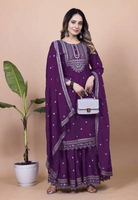 Designer sharara suit for women 1