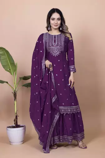 Designer sharara suit for women