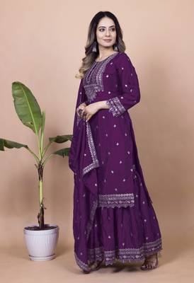 Designer sharara suit for women 3