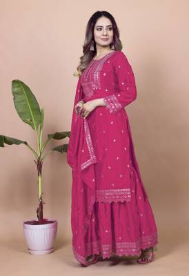 Designer sharara suit for women 2