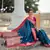Teal Soft Paithani Silk Blend Saree