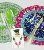 8'' Diameter, Shri Ladoogopal Poshak with Shringar