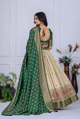 green Designer Lehenga Choli for Women 3