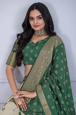 green Designer Lehenga Choli for Women 4