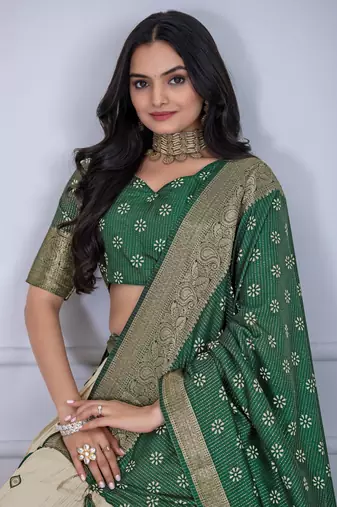 green Designer Lehenga Choli for Women