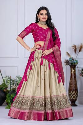 pink Designer Lehenga Choli for Women 1