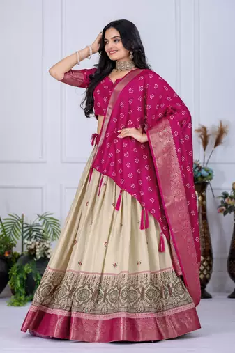 pink Designer Lehenga Choli for Women
