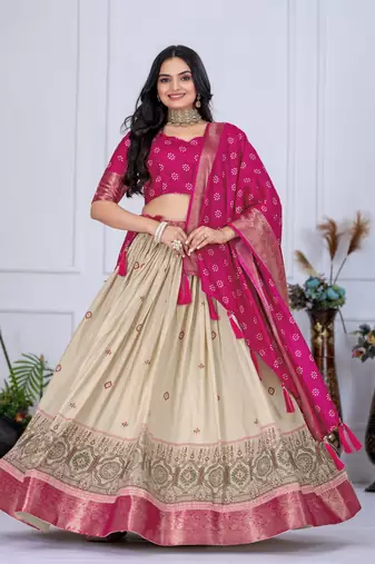 pink Designer Lehenga Choli for Women