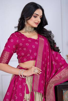 pink Designer Lehenga Choli for Women 4