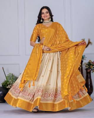 yellow Designer Lehenga Choli for Women 1