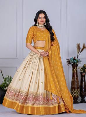 yellow Designer Lehenga Choli for Women 3