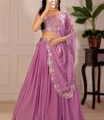 pink Designer Lehenga Choli for Women