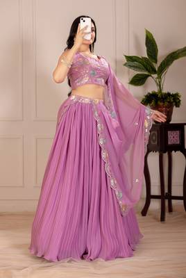 pink Designer Lehenga Choli for Women 2