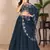 teal Designer Lehenga Choli for Women