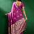 mauve Banarasi Dola Cotton Saree with Blouse