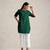 Dark green cotton blend short kurta