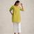 me cotton blend short kurta