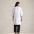 white cotton blend short kurta