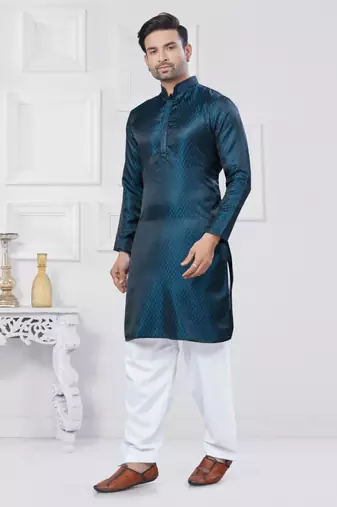 Rama jecquard silk pathani suits for mens wear