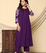 Mika imperial embrodiered kurta pant set