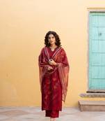 Saisha brink premium digital print suit set