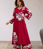 Bakul shiraz printed kurta pant set