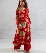 Bakul sindoori printer kurta pant set