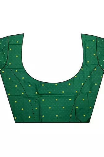 dark green silk blend meenakari zari weaving paithani saree