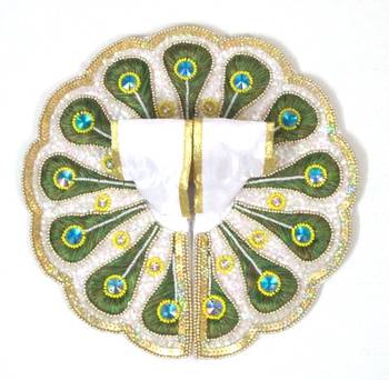 Ladoo Gopal in,7.5''(dia.) Mor pankh Shringar 3